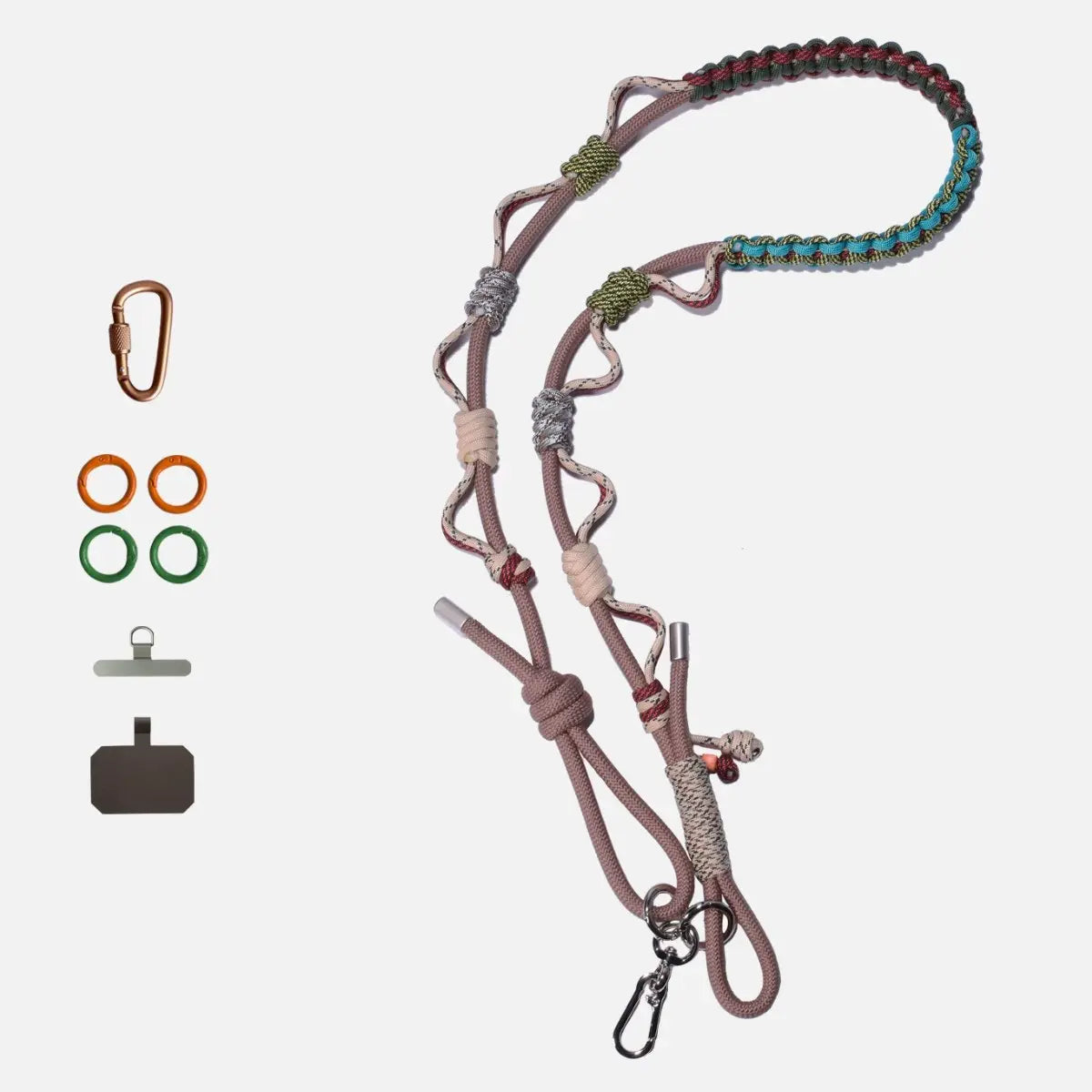 EDCForce Multi-Use Outdoor Adjustable Paracord Lanyard for Phone, Camera & Bag