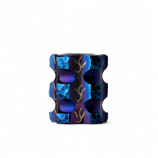 EDCForce Titanium Lanyard Bead Type C (Hand engraving)