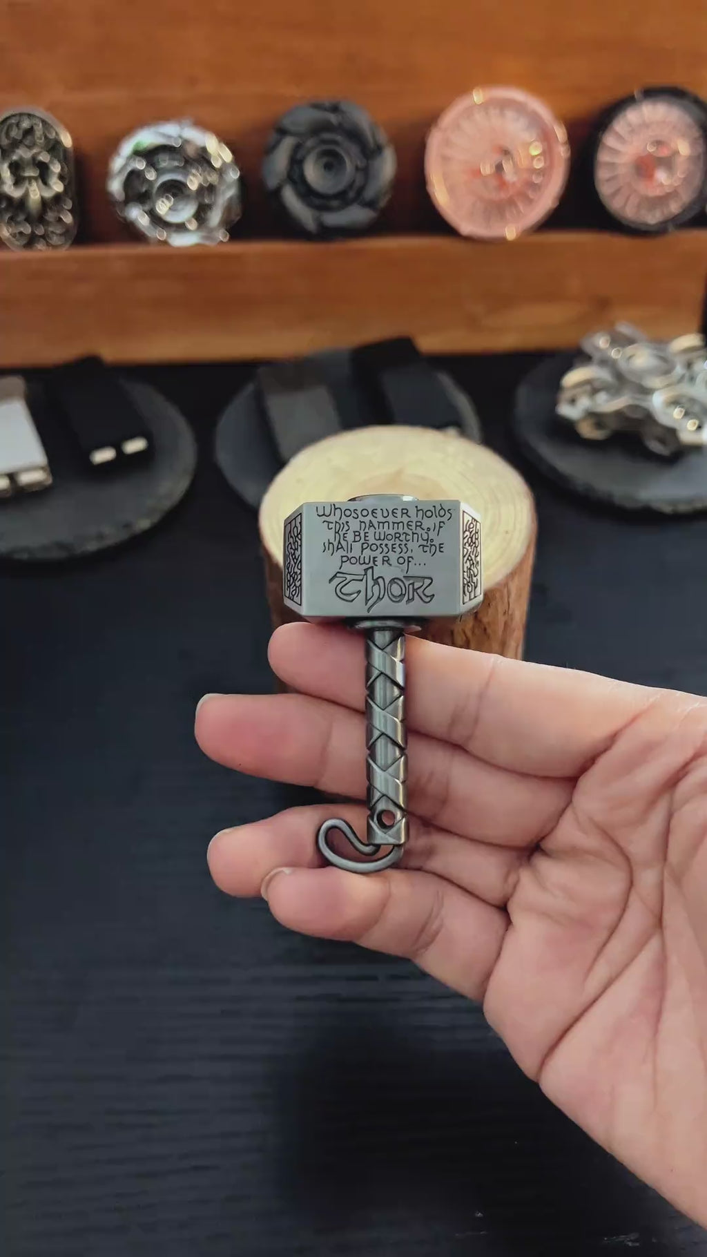 EDCFORCE FIDGET SPINNER - HAMMER