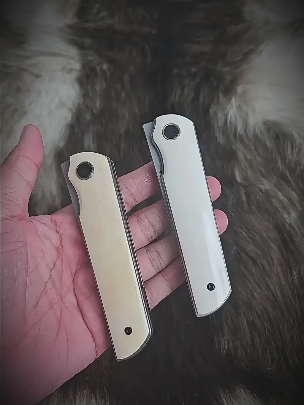 EDCForce Knife 5.1 — Clay-tempered& Yak bone handle