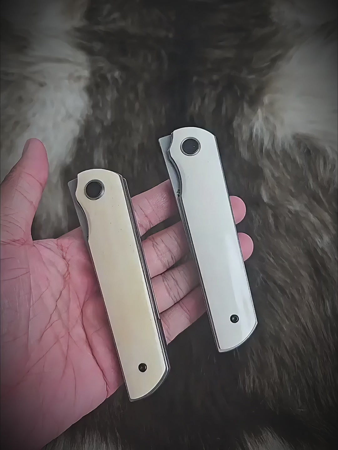 EDCForce Knife 5.1 — Clay-tempered& Yak bone handle